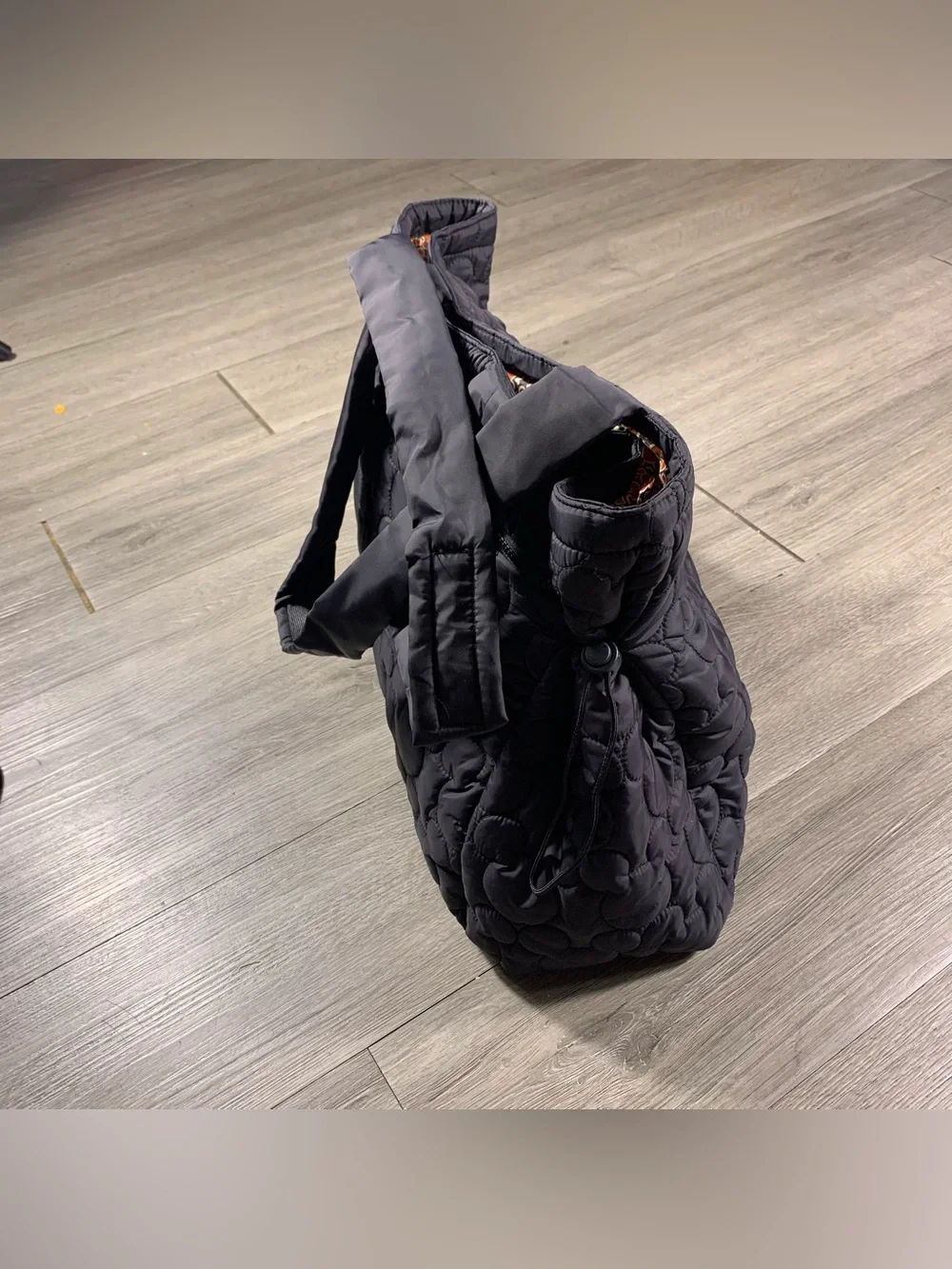 Disney Original Zip Tote Black Moonless Night in Featherweight